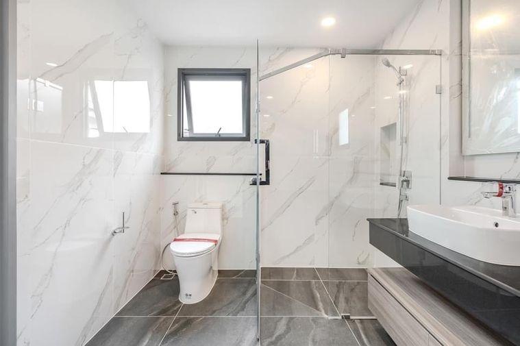 picture 🏡#TM2410_127🎀𝗙𝗼𝗿 𝗥𝗲𝗻𝘁 1️⃣8️⃣0️⃣k.🔥🔥 Beautiful, luxurious, best test✨#Available and ready to view Single house project: The City Bangna - 16/17