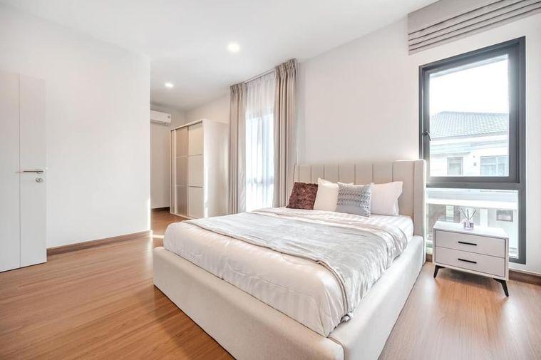 picture 🏡#TM2410_127🎀𝗙𝗼𝗿 𝗥𝗲𝗻𝘁 1️⃣8️⃣0️⃣k.🔥🔥 Beautiful, luxurious, best test✨#Available and ready to view Single house project: The City Bangna - 7/17