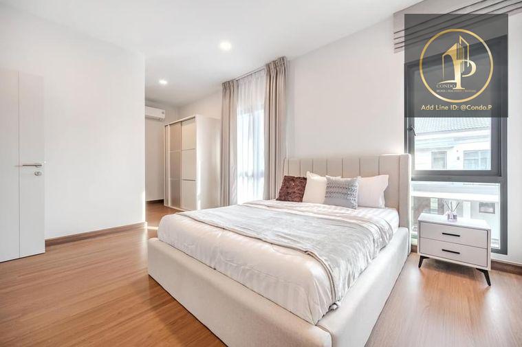 picture 🏡#TM2410_127🎀𝗙𝗼𝗿 𝗥𝗲𝗻𝘁 1️⃣8️⃣0️⃣k.🔥🔥 Beautiful, luxurious, best test✨#Available and ready to view Single house project: The City Bangna - 7/17