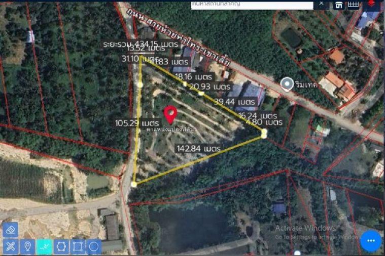 รูป ขายที่ดินสวย บรรยากาศธรรมชาติ เงียบสงบ บ้านห้วยกุ่ม บางพระ  - รูปที่ 9/10