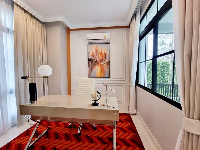 รูป 🏡#PN2404_076 🏡𝗙𝗼𝗿 𝗥𝗲𝗻𝘁 5️⃣0️⃣0️⃣k.🔥🔥 #ใกล้MRT ศรีกรีฑา ✨#ว่าง10พ.ย68‼️บ้านหรู 2ชั้นหลังใหญ่ สวยเลิศ‼️โครงการ :  นันทวันพระราม9กรุงเทพกรีฑา  - รูปที่ 30/35