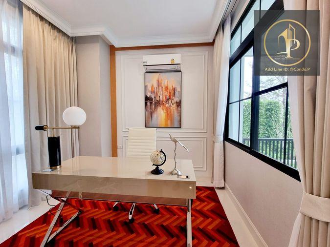 รูป 🏡#PN2404_076 🏡𝗙𝗼𝗿 𝗥𝗲𝗻𝘁 5️⃣0️⃣0️⃣k.🔥🔥 #ใกล้MRT ศรีกรีฑา ✨#ว่าง10พ.ย68‼️บ้านหรู 2ชั้นหลังใหญ่ สวยเลิศ‼️โครงการ : นันทวันพระราม9กรุงเทพกรีฑา - รูปที่ 30/35