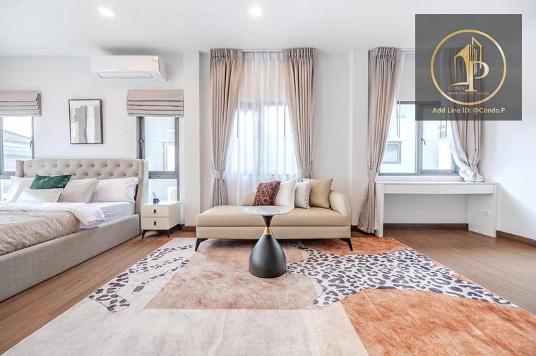 picture 🏡#TM2410_127🎀𝗙𝗼𝗿 𝗥𝗲𝗻𝘁 1️⃣8️⃣0️⃣k.🔥🔥 Beautiful, luxurious, best test✨#Available and ready to view Single house project: The City Bangna - 1/17