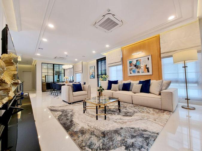 รูป 🏡#PN2404_076 🏡𝗙𝗼𝗿 𝗥𝗲𝗻𝘁 5️⃣0️⃣0️⃣k.🔥🔥 #ใกล้MRT ศรีกรีฑา ✨#ว่าง10พ.ย68‼️บ้านหรู 2ชั้นหลังใหญ่ สวยเลิศ‼️โครงการ :  นันทวันพระราม9กรุงเทพกรีฑา  - รูปที่ 3/35