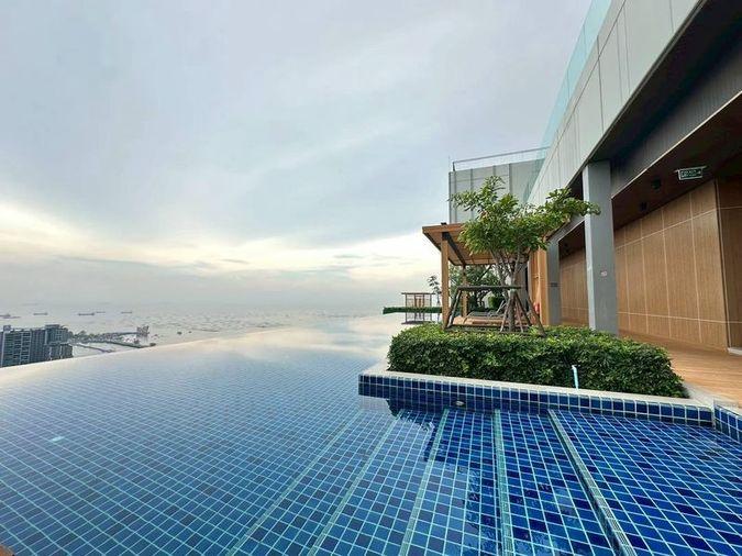 รูป ขายคอนโดหรู เขตศรีราชา กลางเมือง คีน เซ็นเตอร์ ห้องสวย ตกแต่งครบพร้อมเฟอร์  - รูปที่ 13/14