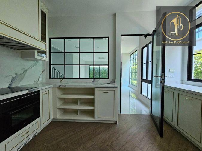 picture 🏡#PN2404_163🏡𝗙𝗼𝗿 𝗥𝗲𝗻𝘁 1️⃣9️⃣0️⃣k.🔥🔥 #Near BTS Bang Khun Non ✨#Available and ready to view Single house project: Nantawan Pinklao Kanchana - 7/20