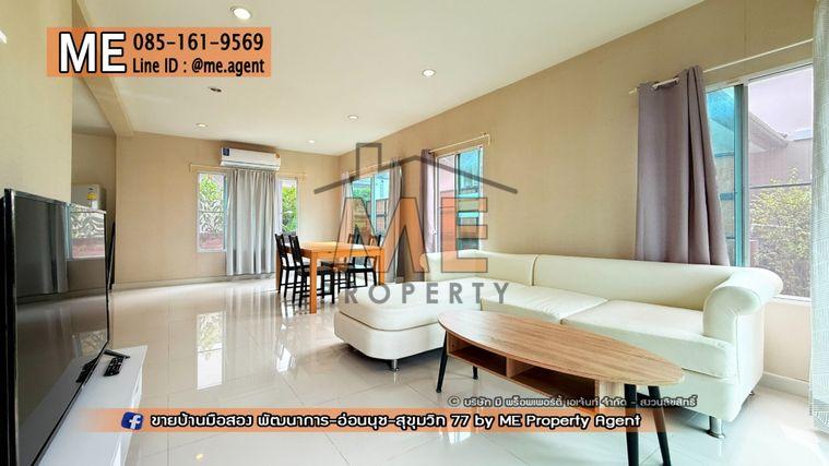 รูป ขาย บ้านเดี่ยว Passorn Prestige Luxe หลังมุม เฟอร์นิเจอร์ครบ พร้อมเข้าอยู่ ใกล้เอกมัย ทองหล่อ สุขุมวิท โทร 064-954-9619 (BD25-38) - รูปที่ 6/26