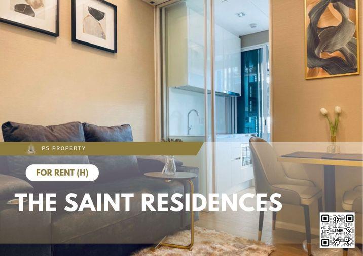 รูป ให้เช่า 📍 The Saint Residences 📍 เฟอร์นิเจอร์ และ เครื่องใช้ไฟฟ้าครบ ใกล้ BTS ห้าแยกลาดพร้าว    - รูปที่ 1/10