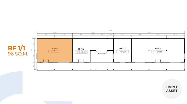 รูป สำนักงานให้เช่า ที่ ไอเพลส บิซิเนส พาร์ค แหลมฉบัง ใกล้กับท่าเรือแหลมฉบัง ขนาด 96 ตร.ม. ราคา 36,500 - 37,500 บาทต่อเดือน - รูปที่ 7/40