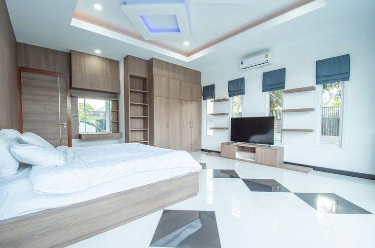 รูป ขายบ้านเดี่ยวพัทยา พร้อมสระว่ายน้ำส่วนตัว โซนห้วยใหญ่ บางละมุง ชลบุรี  - รูปที่ 12/18