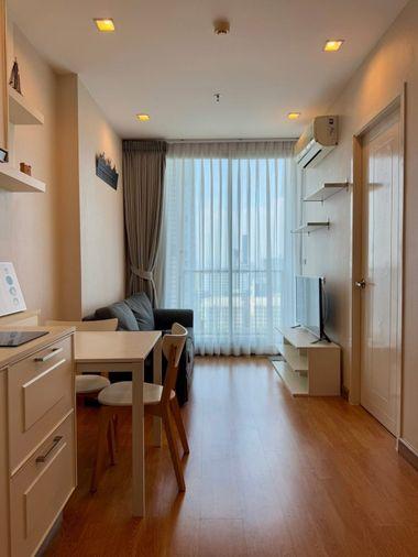 รูป ให้เช่า Q house สุขุมวิท 79 1ห้องนอน เฟอร์ครบ 30 ตรม. 18,000 บาท - รูปที่ 1/11