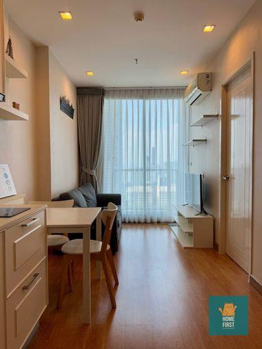 รูป ให้เช่า Q house สุขุมวิท 79 1ห้องนอน เฟอร์ครบ 30 ตรม. 18,000 บาท - รูปที่ 1/11