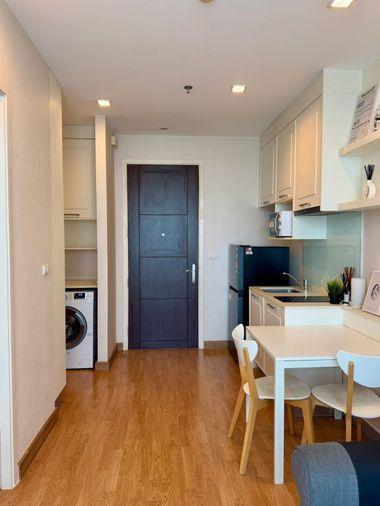 รูป ให้เช่า Q house สุขุมวิท 79 1ห้องนอน เฟอร์ครบ 30 ตรม. 18,000 บาท - รูปที่ 2/11