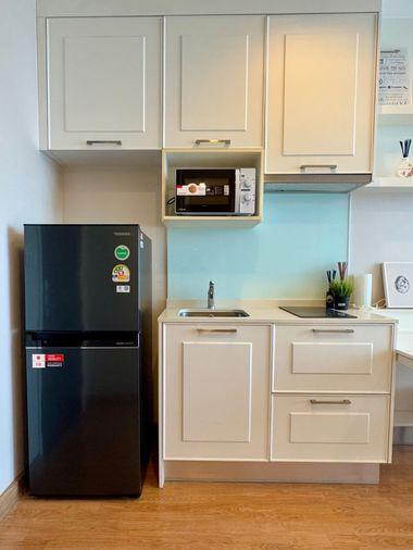 รูป ให้เช่า Q house สุขุมวิท 79 1ห้องนอน เฟอร์ครบ 30 ตรม. 18,000 บาท - รูปที่ 5/11