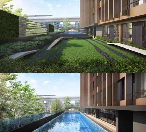picture For Rent Brown Condo Phahol-Saphanmai - 1 bed 26 sq.m.  4th floor - 6/7