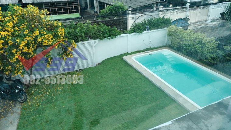 รูป ให้เช่าบ้านเดี่ยวโมเดิร์น 2 ชั้น พร้อมสระว่ายน้ำส่วนตัว ย่านอุดมสุข 42 - รูปที่ 2/35