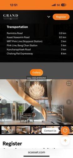 รูป 🍃OwNuch131125🍃 🏡 ขาย / เช่า บ้านหรูหลังใหม่เอี่ยม ✨ โครงการ Grand Bangkok Boulevard (รามอินทรา–เกษตรนวมินทร์) 📍 ติด สวนสยาม อเมซิ่งพาร์ค - รูปที่ 21/27