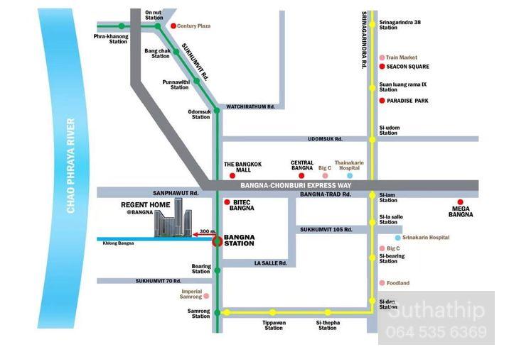 picture Condo for Rent: Regent Home Bangna 400 meters from BTS Bangna (Rt-01) - 12/12
