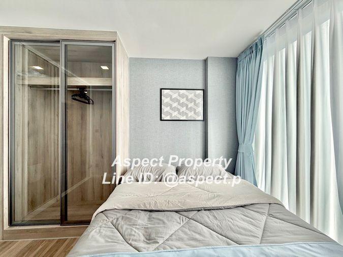 รูป ให้เช่าคอนโดหน้าม.เกษตรศรีราชา 27. ตรม. 9500 บาท  - รูปที่ 4/9