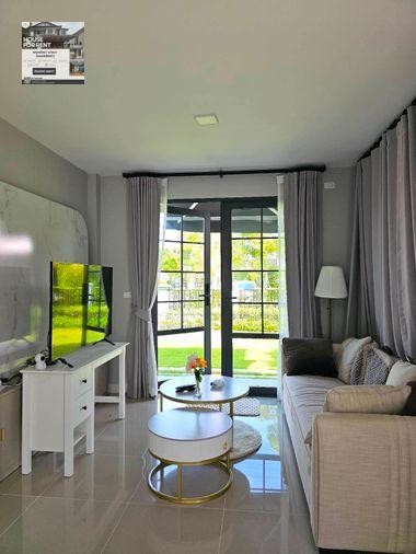 รูป 📣🌈🏡 เช่าบ้าน แกรนด์ พลีโน่ สุขุมวิท-บางนาใกล้Mega บางนา ตกแต่งพร้อมเข้าอยู่ 🐶รับสัตว์เลี้ยง มีสนามหญ้ากว้างให้วิ่งเล่น - รูปที่ 3/11