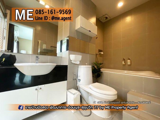 picture For Rent Townhome Noble Cube Pattanakarn With backyard, ready to move in immediately, only 10 minutes to Thonglor (RTR16-22) - 27/32