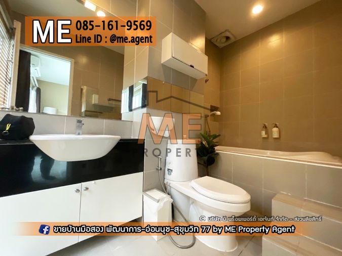picture For Rent Townhome Noble Cube Pattanakarn With backyard, ready to move in immediately, only 10 minutes to Thonglor (RTR16-22) - 27/32