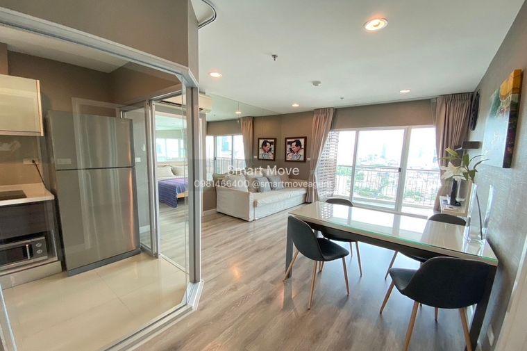 picture For Rent !! high floor 22+, Closed kitchen, Fixed parking! Code C20221200155....Centric Sathorn-St. Louis, 2 bed, 2 bath, furnished, ready to move in - 3/9