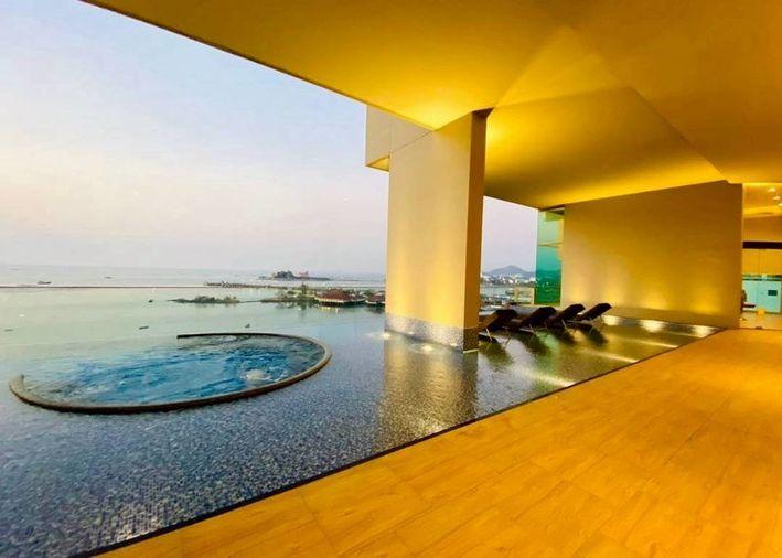 รูป ขายคอนโดหรู ใจกลางเมือง โครงการติดทะเล มารีน่า เบย์ ฟร้อนท์ ศรีราชา  - รูปที่ 14/19
