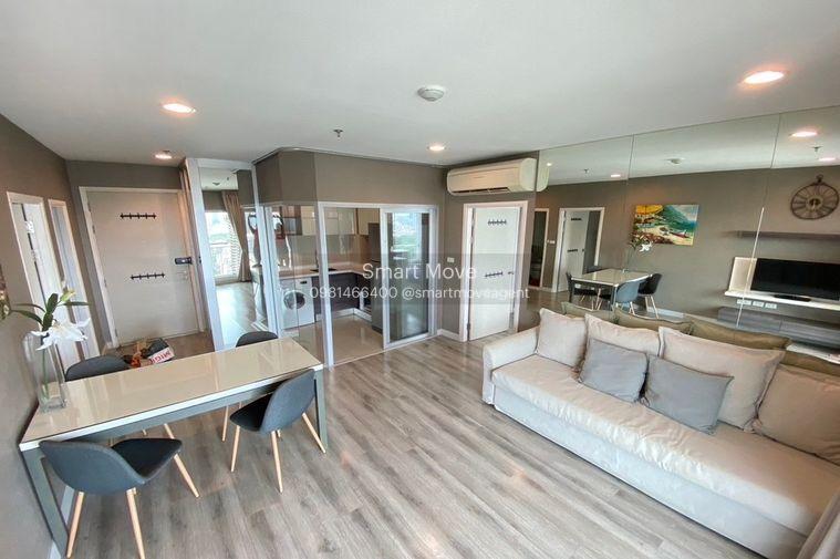 picture For Rent !! high floor 22+, Closed kitchen, Fixed parking! Code C20221200155....Centric Sathorn-St. Louis, 2 bed, 2 bath, furnished, ready to move in - 1/9