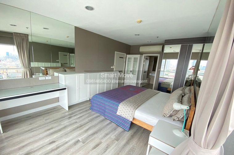 picture For Rent !! high floor 22+, Closed kitchen, Fixed parking! Code C20221200155....Centric Sathorn-St. Louis, 2 bed, 2 bath, furnished, ready to move in - 7/9