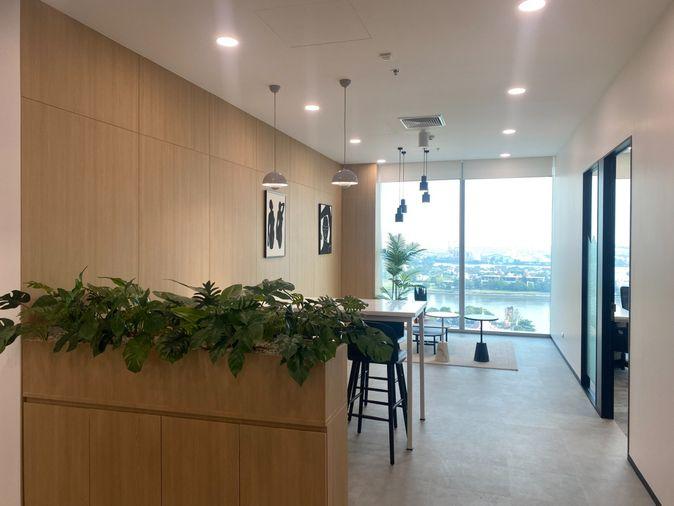 รูป สำนักงานหรูบน Kingbridge Tower ใจกลางกรุงเทพ ใกล้สะพานภูมิพล พื้นที่ทำงานทันสมัย เหมาะทั้งระยะสั้นและสำนักงานใหญ่ระยะยาว - รูปที่ 10/11