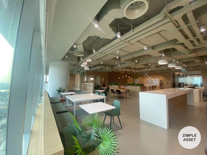picture Luxury offices at Kingbridge Tower in central Bangkok, near Bhumibol Bridge, with modern workspaces, ideal for short-term or long-term headquarters. - 7/12