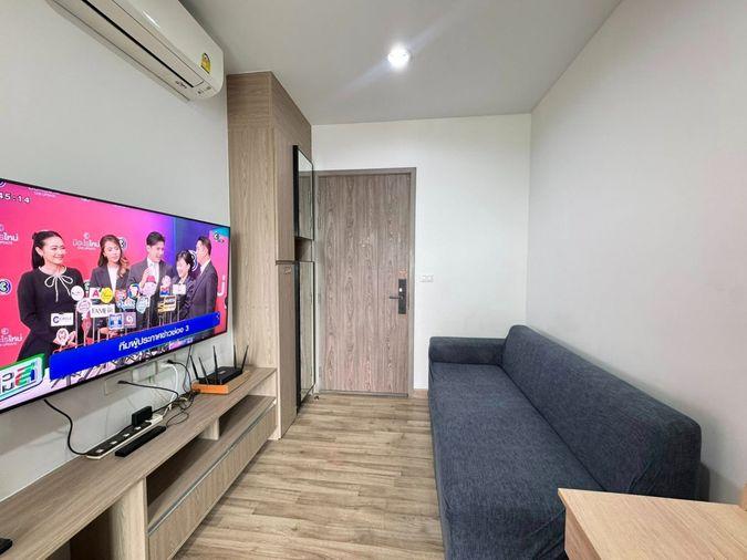 รูป PFD-07497 ให้เช่าคอนโด นิช โมโน สุขุมวิท-แบริ่ง (Niche Mono Baering-Sukhumvit) นัดชมห้อง ■ line : @propertyfinder	 - รูปที่ 1/14