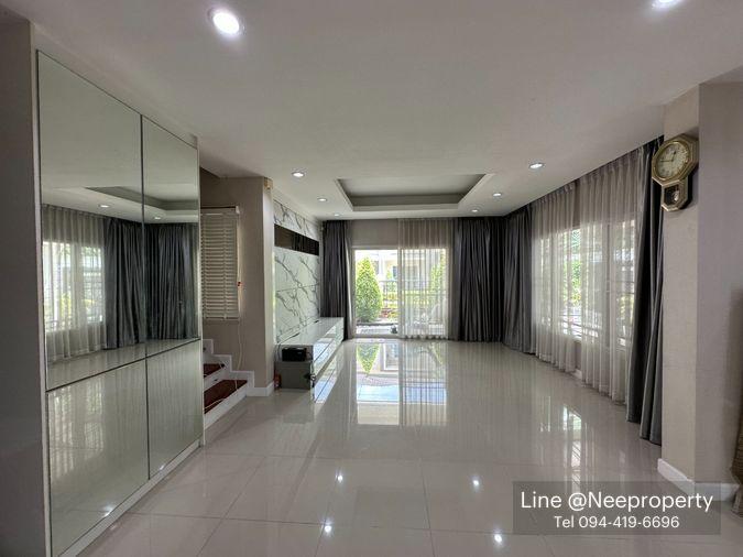 รูป ขายบ้านเดี่ยวทำเลทอง หมู่บ้านเดอะแกรนด์ พระราม 2 – หลังริมในสุด ความเป็นส่วนตัวสูง พร้อมเข้าอยู่ - รูปที่ 3/15