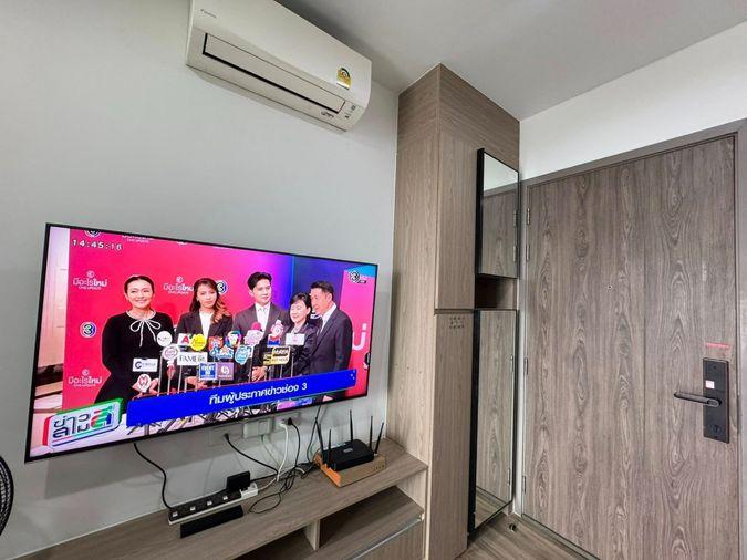 รูป PFD-07497 ให้เช่าคอนโด นิช โมโน สุขุมวิท-แบริ่ง (Niche Mono Baering-Sukhumvit) นัดชมห้อง ■ line : @propertyfinder	 - รูปที่ 4/14