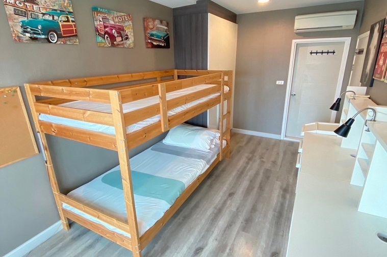 picture For Rent !! high floor 22+, Closed kitchen, Fixed parking! Code C20221200155....Centric Sathorn-St. Louis, 2 bed, 2 bath, furnished, ready to move in  - 4/9