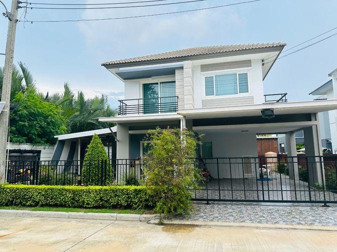 รูป ขายบ้านเดี่ยวทำเลทอง หมู่บ้านเดอะแกรนด์ พระราม 2 – หลังริมในสุด ความเป็นส่วนตัวสูง พร้อมเข้าอยู่ - รูปที่ 1/15