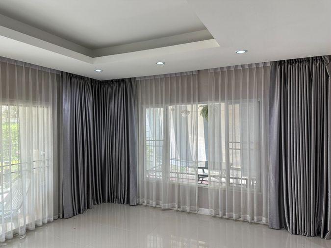 รูป ขายบ้านเดี่ยวทำเลทอง หมู่บ้านเดอะแกรนด์ พระราม 2 – หลังริมในสุด ความเป็นส่วนตัวสูง พร้อมเข้าอยู่ - รูปที่ 5/15