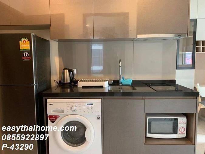 รูป P-43290 ให้เช่า คอนโด ริทึ่ม อโศก แขวงมักกะสัน เขตราชเทวี กรุงเทพมหานคร พร้อมอยู่ ราคาถูก   Line Id: @easythaihome 085-592-2897 - รูปที่ 9/17