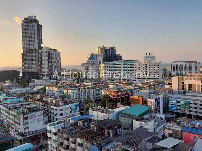 รูป คอนโดราคาถูก ให้เช่า ศรีราชา เพลส ตกแต่งพร้อมอยู่ ทำเลดี ใกล้ห้างโรบินสัน - รูปที่ 12/13