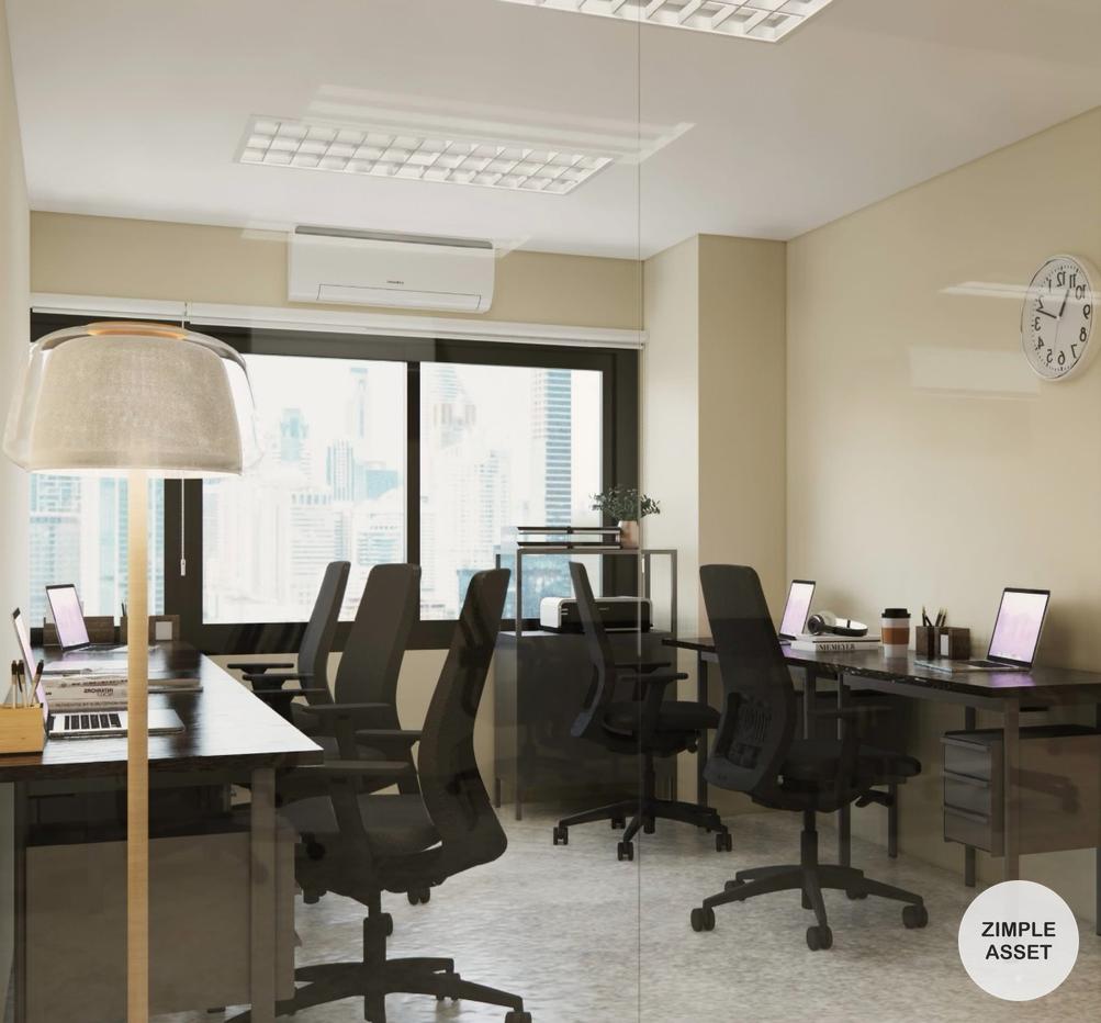 รูป เซอร์วิสออฟฟิศ MRT หัวลำโพง ใจกลางเศรษฐกิจไทย เดินทางง่าย พร้อม Co-working ห้องประชุม และสำนักงานส่วนตัวครบครัน - รูปที่ 1/9