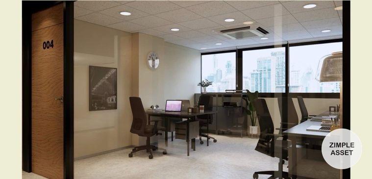 รูป เซอร์วิสออฟฟิศ MRT หัวลำโพง ใจกลางเศรษฐกิจไทย เดินทางง่าย พร้อม Co-working ห้องประชุม และสำนักงานส่วนตัวครบครัน - รูปที่ 5/9