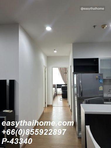 รูป P-43340 วิวเมืองสวย! 2 ห้องนอน เดอะ คอมพลีท ราชปรารภ ใกล้ BTS เพียง 10 นาที! 27,000 บาท Line Id: @easythaihome 085-592-2897 - รูปที่ 4/6