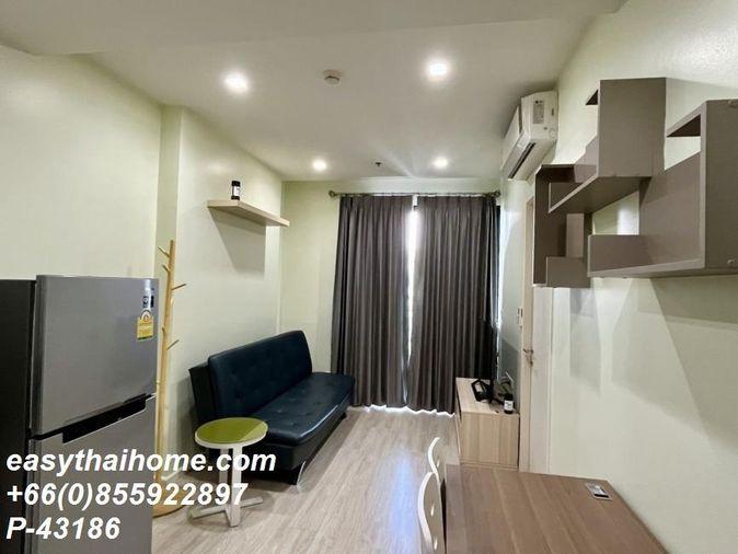 รูป P-43186 ให้เช่า คอนโด ควินน์ คอนโด รัชดา ซอย อินทรามาระ 45 Ratchadaphisek, Din Daeng, Bangkok พร้อมอยู่ ราคาถูก Line Id @easythaihome 085-592-2897 - รูปที่ 11/19