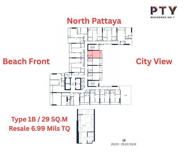picture PTY Residence Sai 1 – Condo for Sale (Thai Quota) - 1/18