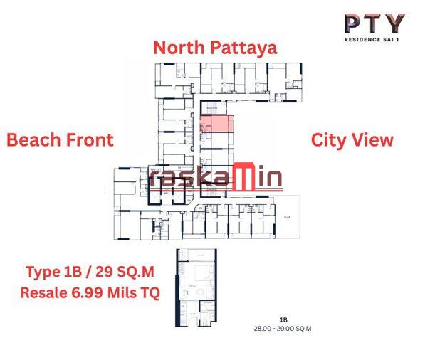 picture PTY Residence Sai 1 – Condo for Sale (Thai Quota) - 1/18
