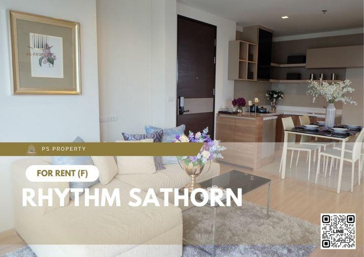 รูป ให้เช่า 📍 Rhythm Sathorn 📍 2 ห้องนอน 2 ห้องน้ำ เฟอร์นิเจอร์ และ เครื่องใช้ไฟฟ้าครบ ใกล้ BTS สุรศักดิ์ - รูปที่ 1/8