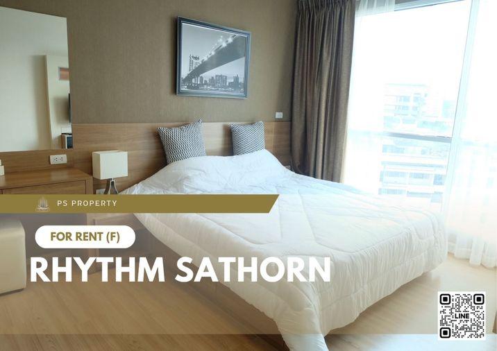 รูป ให้เช่า 📍 Rhythm Sathorn 📍 2 ห้องนอน 2 ห้องน้ำ เฟอร์นิเจอร์ และ เครื่องใช้ไฟฟ้าครบ ใกล้ BTS สุรศักดิ์ - รูปที่ 1/8
