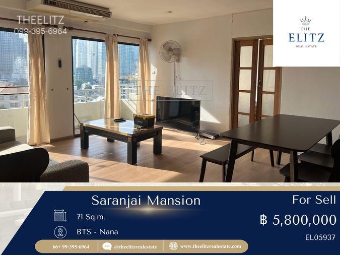 รูป ✨ คอนโดห้องใหญ่ใจกลางอโศก Saranjai Mansion คอนโดพื้นที่กว้างขวาง คุ้มค่าทุกตารางเมตร 🏠 - รูปที่ 1/8