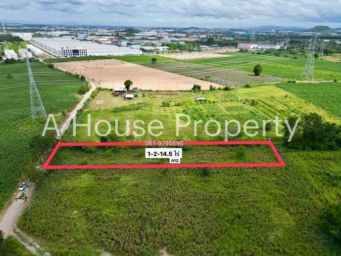 picture Beautiful land plot for sale, Bo Win, Sriracha, near Pinthong 3 Industrial Estate - 1/5